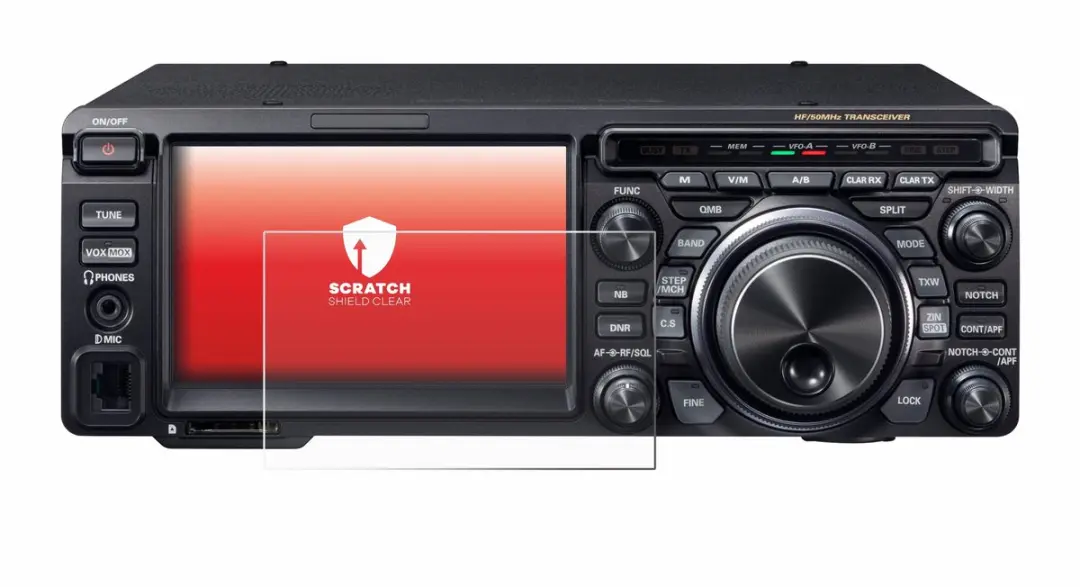 upscreen Screenprotector Yaesu FT-DX10 - Transparant - afbeelding 5 van 6