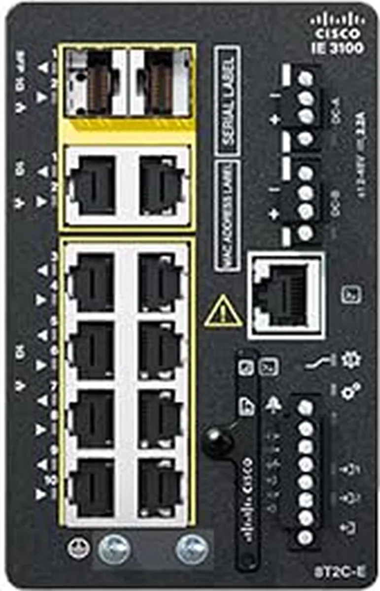 Cisco Catalyst IE-3100-8T2C-E Netwerk Switch