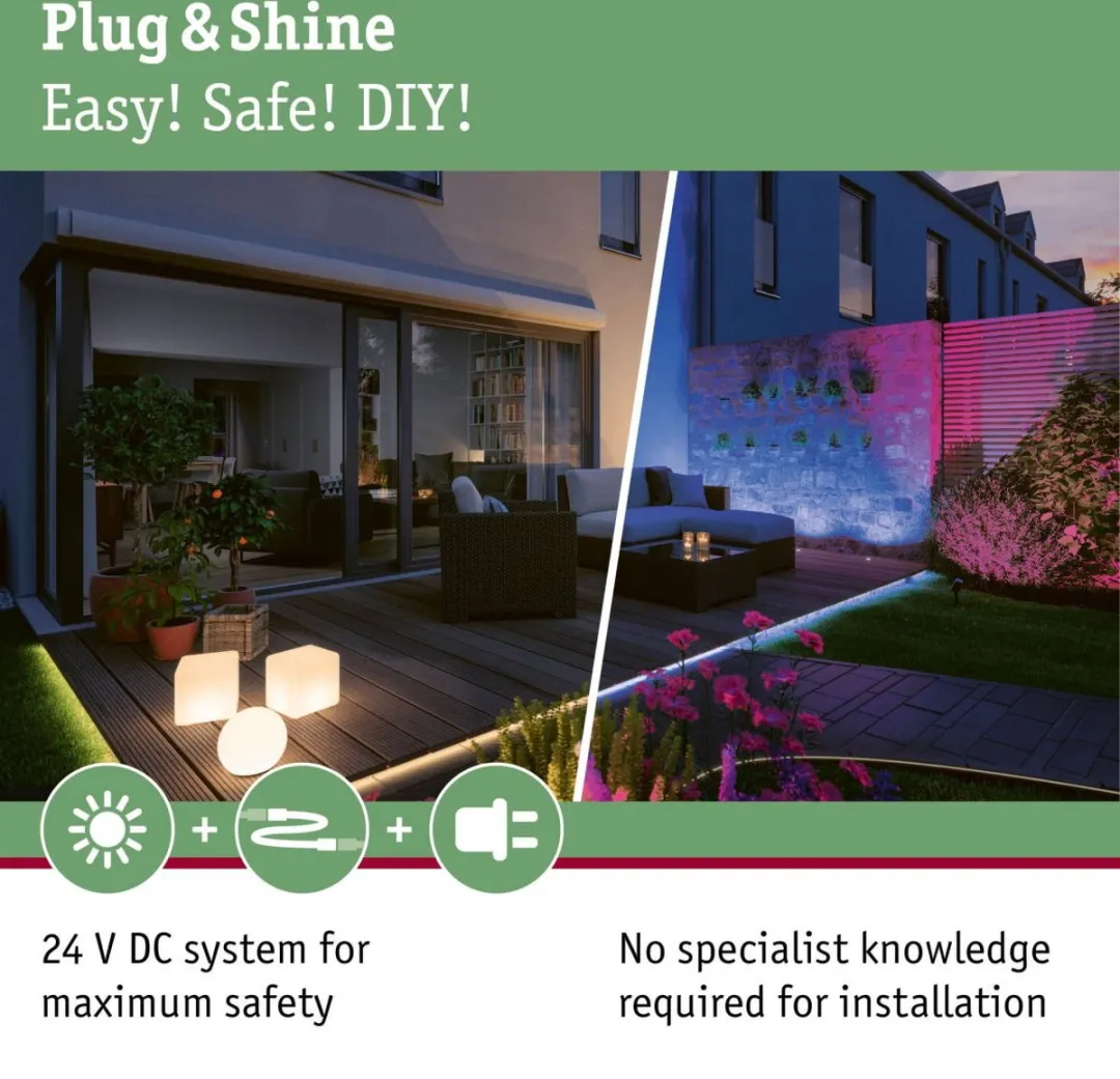 Paulmann Plug & Shine Ito Tuinspot 6W 3000K - IP65 Antraciet