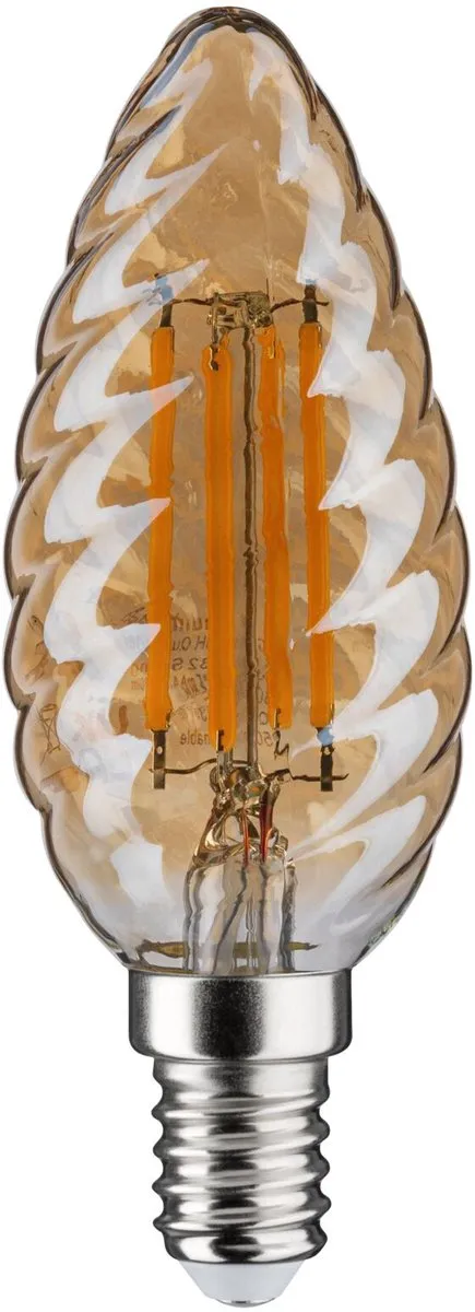 Paulmann Vintage Edition LED Kaars E14 Goud - 430lm 2500K Dimbare