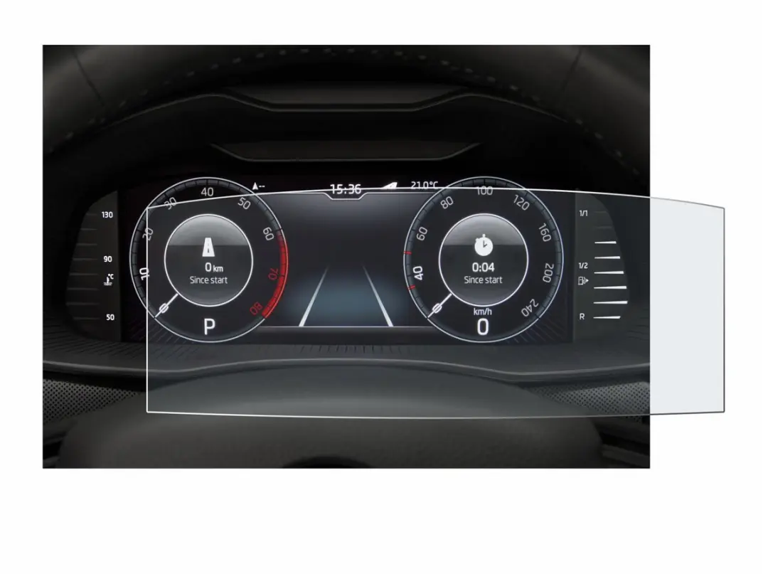 upscreen Screenprotector Skoda Virtual Cockpit 2956330 - Mat - afbeelding 5 van 6