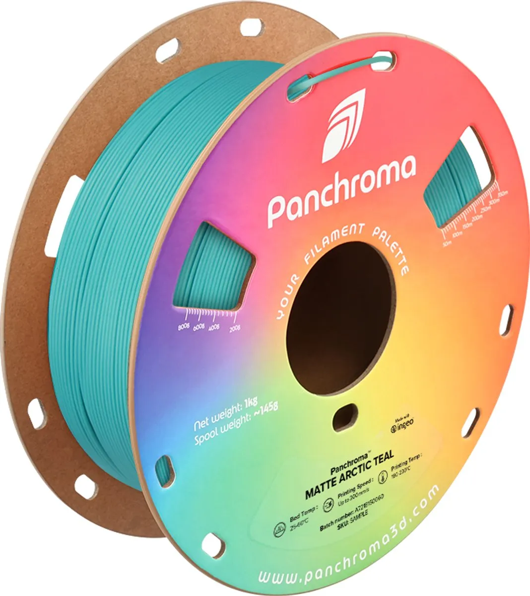 Polymaker PolyTerra PLA Matte Artic Teal 1.75mm