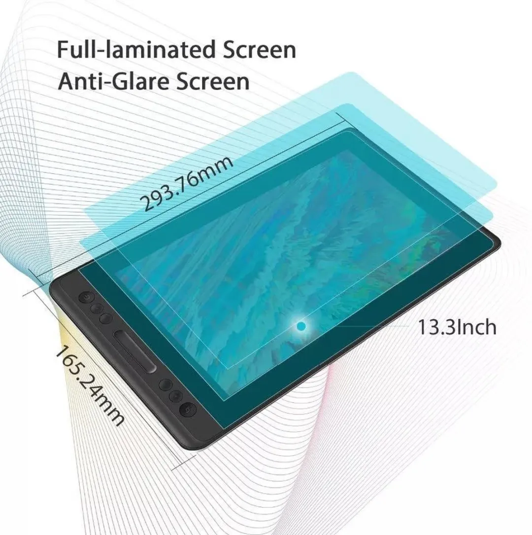 Huion Kamvas Pro 13 GT-133 Grafische Tablet - 293,76x165,24mm