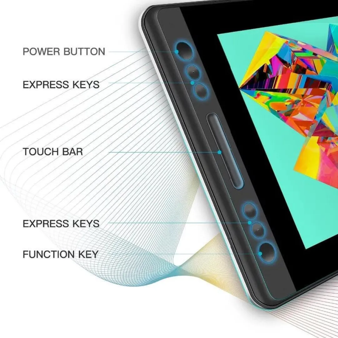 Huion Kamvas Pro 13 GT-133 Grafische Tablet - 293,76x165,24mm