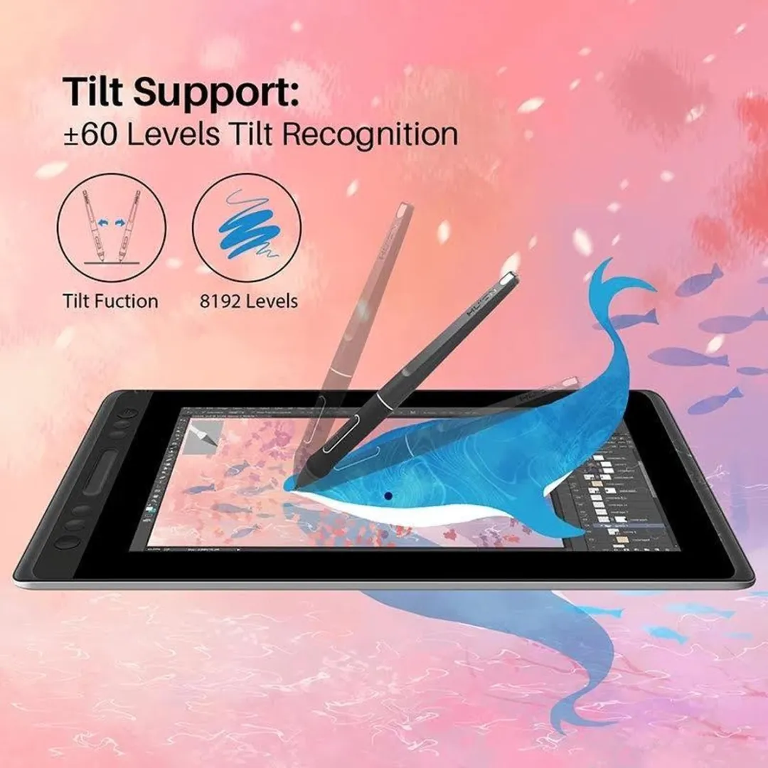 Huion Kamvas Pro 13 GT-133 Grafische Tablet - 293,76x165,24mm