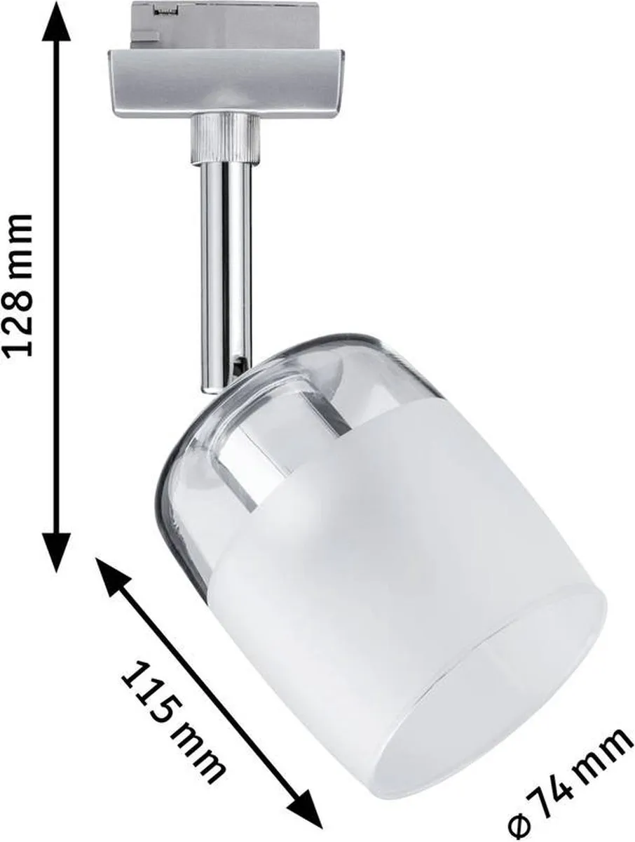 Paulmann Blossom 95338 G9 Lamp - 10W - Chroom mat