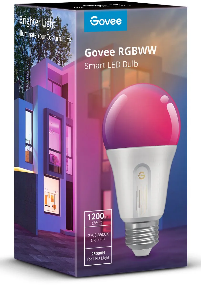 Govee RGBWW Smart LED E27 1200lm