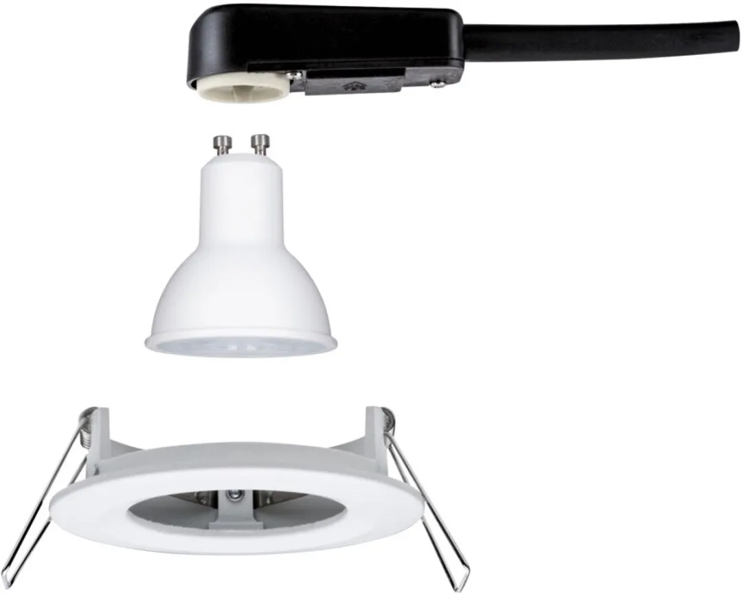 Paulmann Nova Star LED Inbouwlamp GU10 6,5W 460lm 2700K - Wit mat