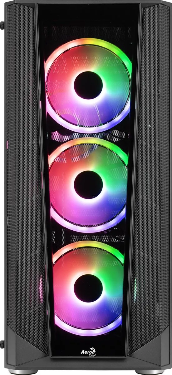 Aerocool Prism ARGB Midi Tower - Zwart