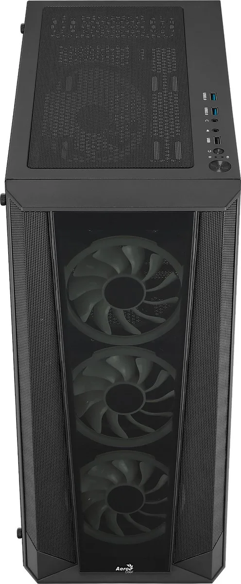 Aerocool Prism ARGB Midi Tower - Zwart