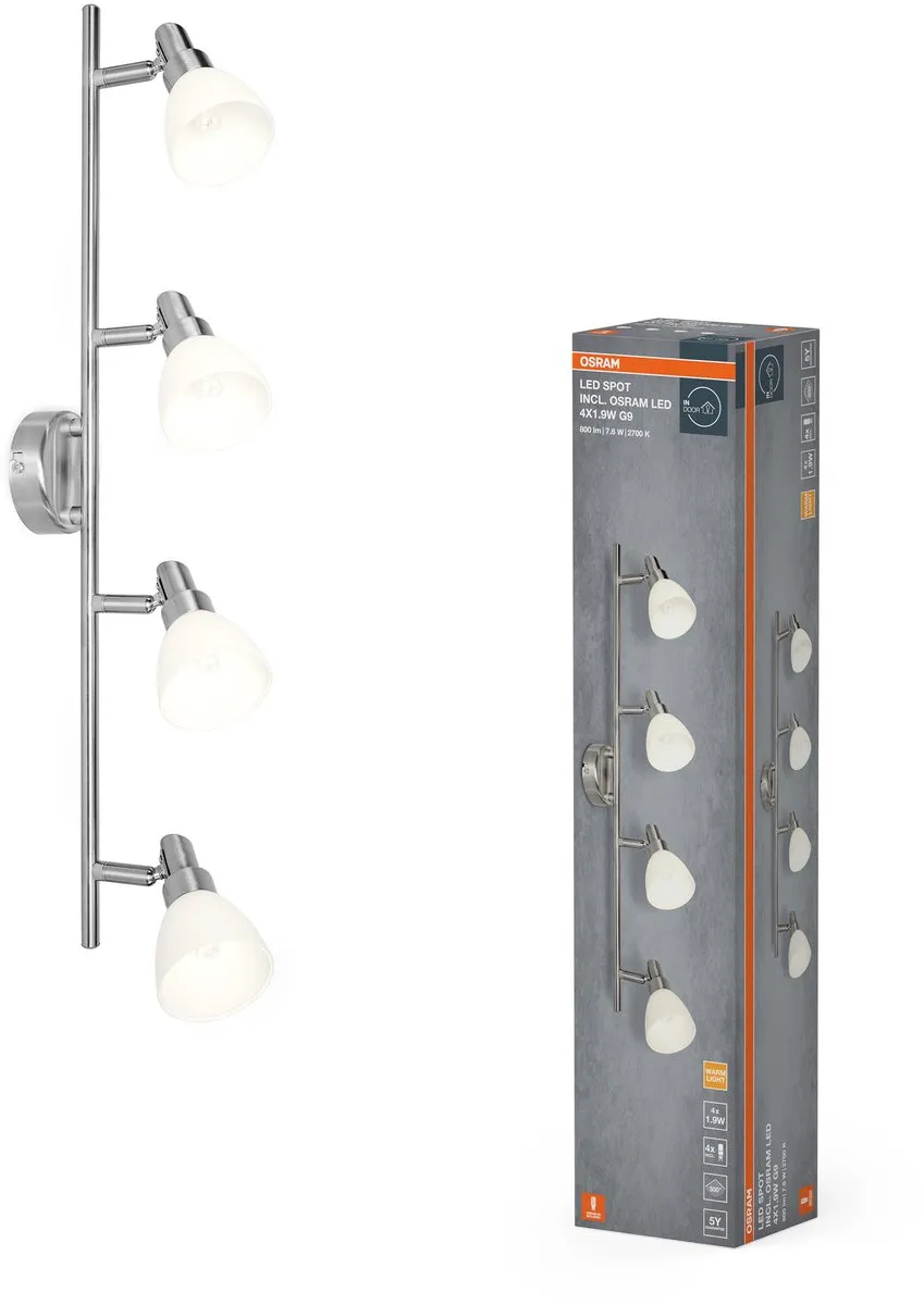 Osram LED Spot G9 4x1.9W 2700K