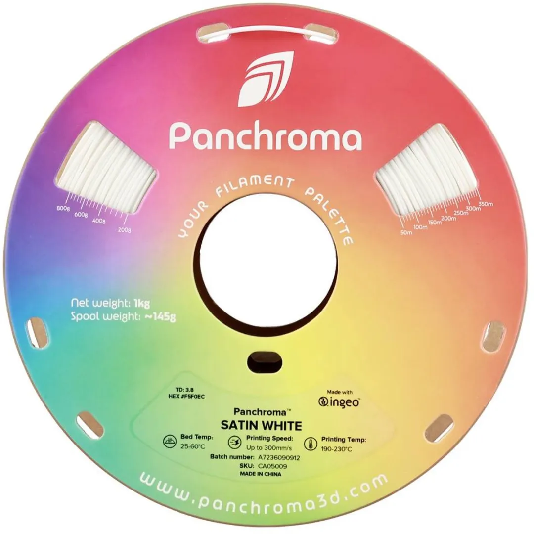 Polymaker Panchroma Satin PLA Filament 1.75mm - 1000g - Wit