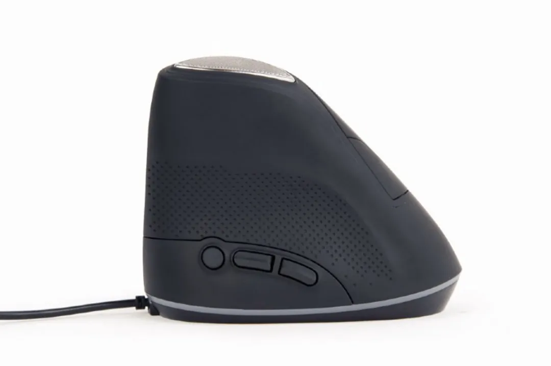 Gembird MUS-ERGO-03 Muis - 3200 DPI - Grijs