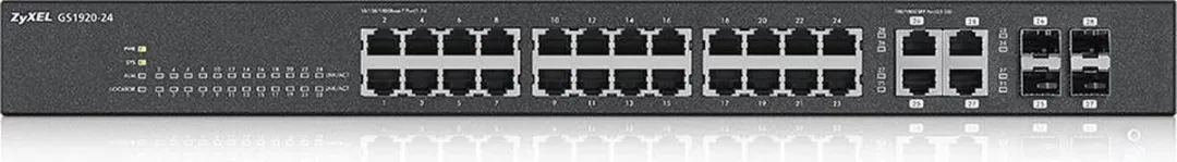 Zyxel GS1920-24 Smart Managed Switch 24x Ethernet - 4x SFP - Wit - afbeelding 6 van 6