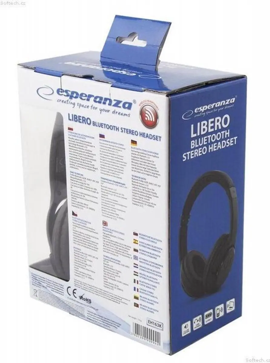 Esperanza Libero EH163K Koptelefoon - Zwart - afbeelding 3 van 5