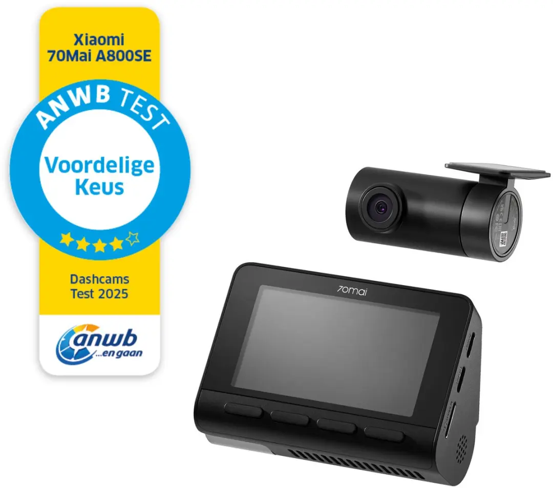 70mai Dash Cam 4K A800SE Set