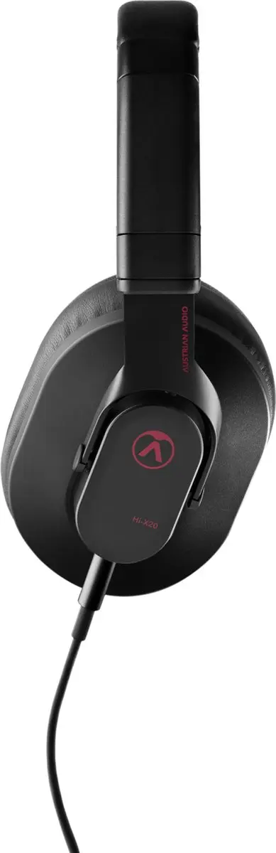 Austrian Audio Hi-X20 Hoofdtelefoon - Zwart - afbeelding 6 van 6