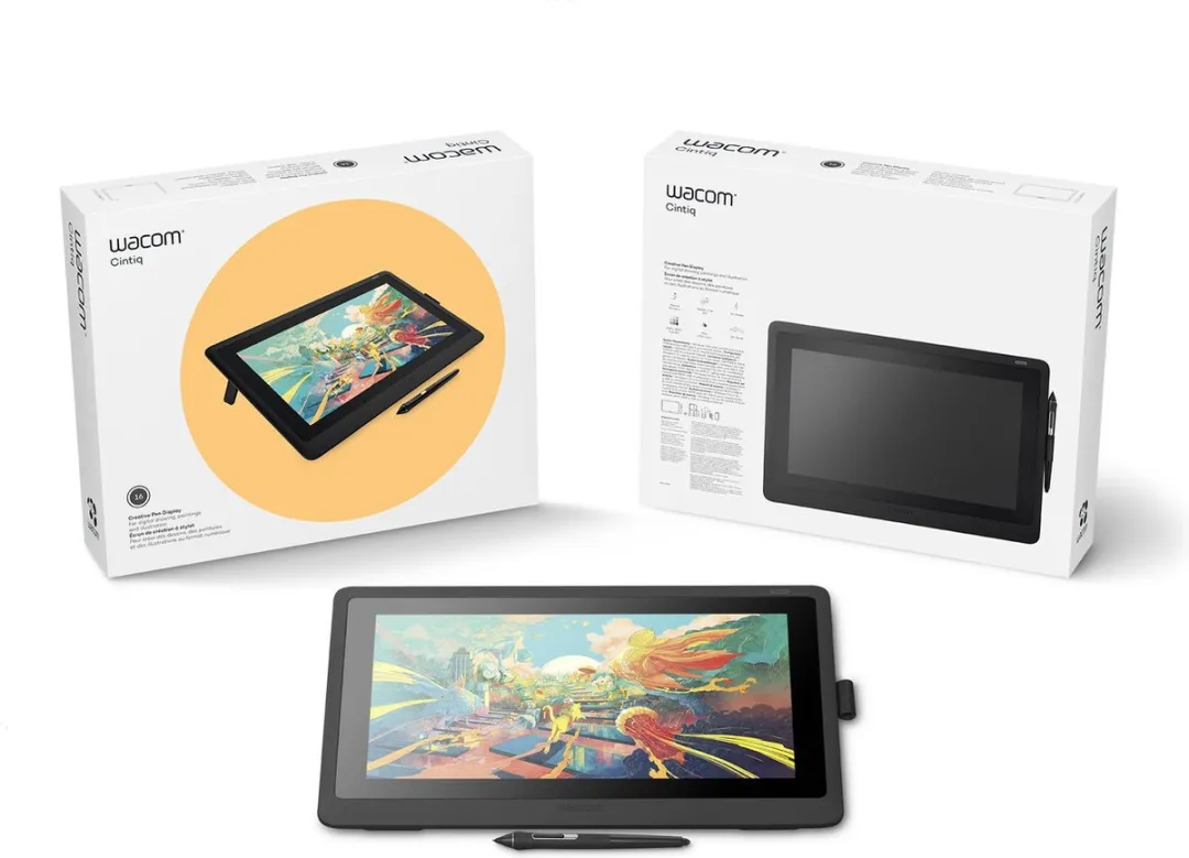 Wacom Cintiq 16 DTK-1660 Tekentablet 15.6 inch - Zwart - afbeelding 6 van 6