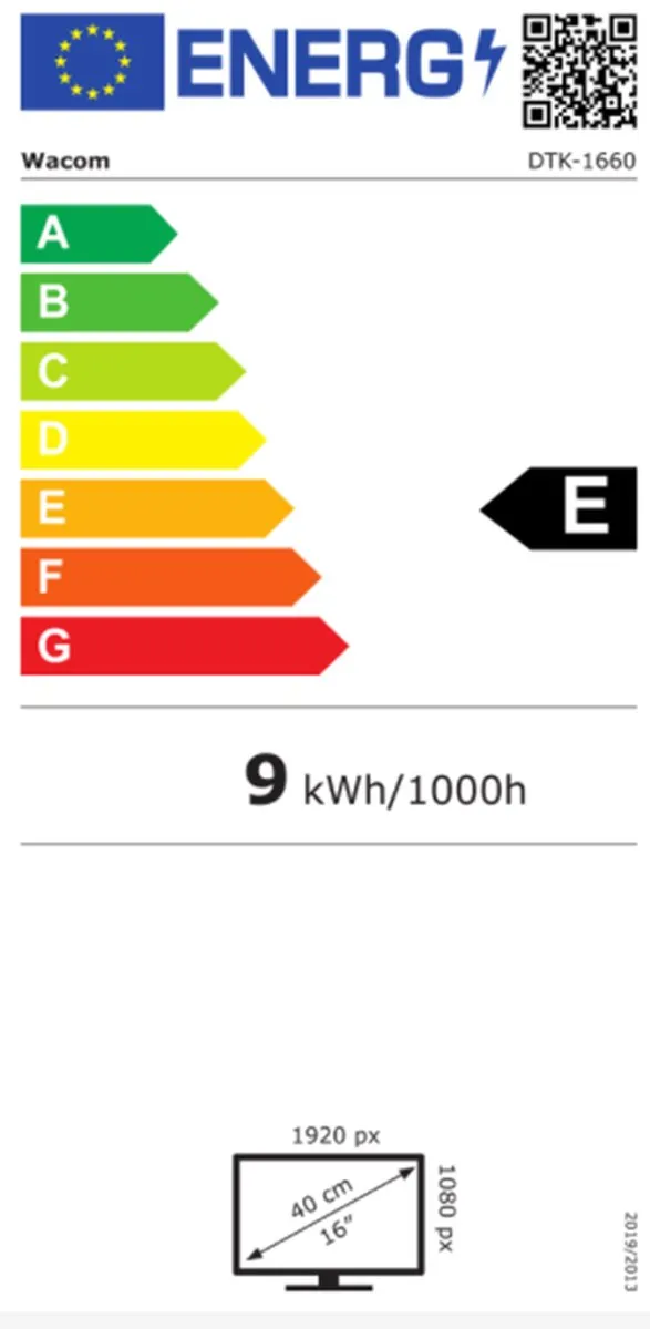 Wacom Cintiq 16 - Tekentablet - 15.6 inch - Zwart
