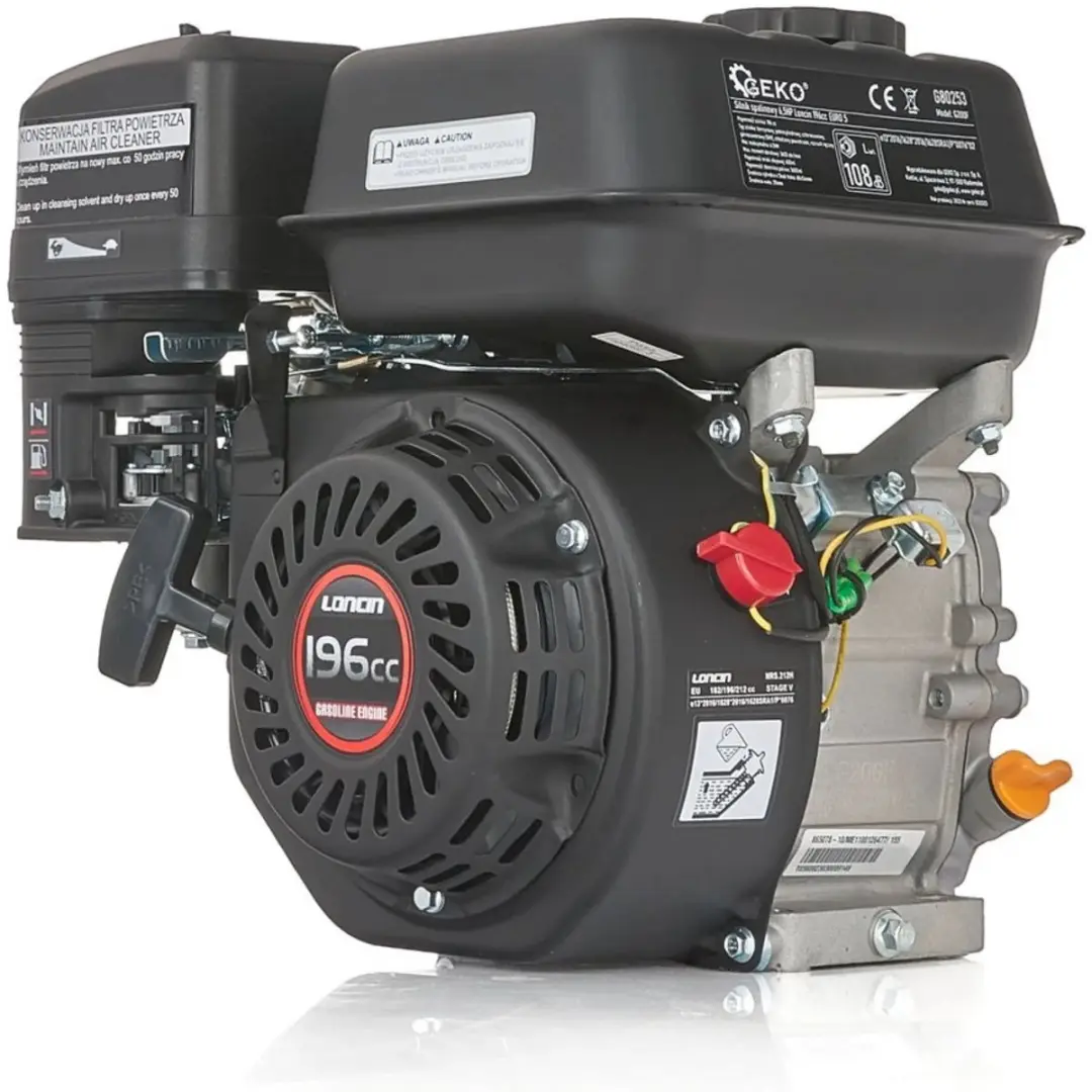 GEKO Krachtige 6,5 PK benzinemotor