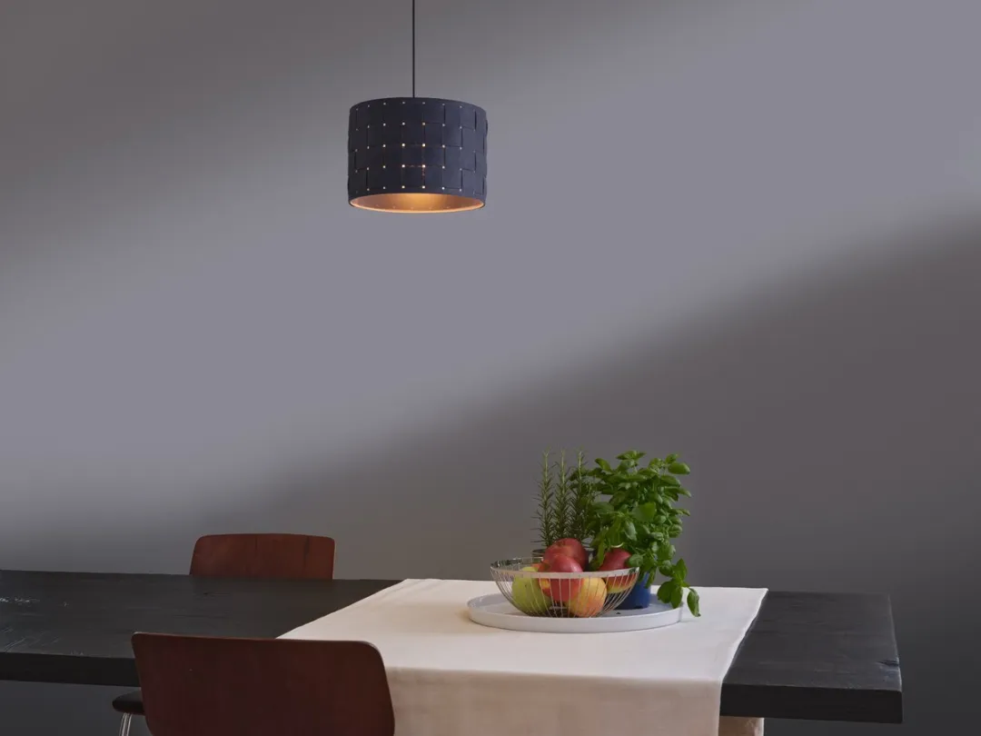 Osram Decor Felt Weaving Hanglamp 280mm - Donkergrijs