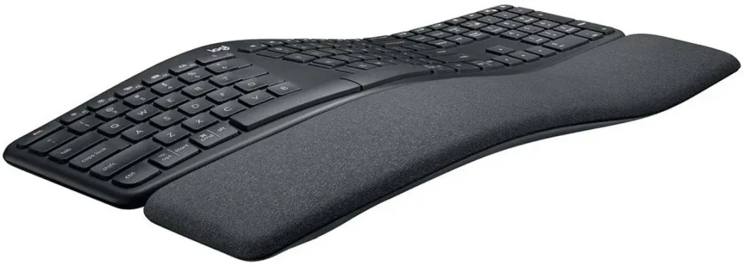 Logitech ERGO K860 Split Keyboard for Business - Toetsenbord - draadloos - Bluetooth LE - QWERTY - VS internationaal - grafiet