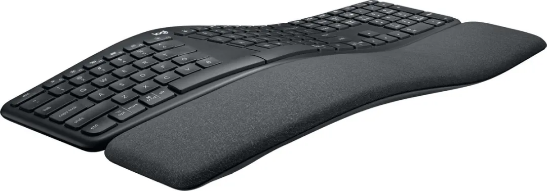 Logitech ERGO K860 Split Keyboard for Business - Toetsenbord - draadloos - Bluetooth LE - QWERTY - VS internationaal - grafiet