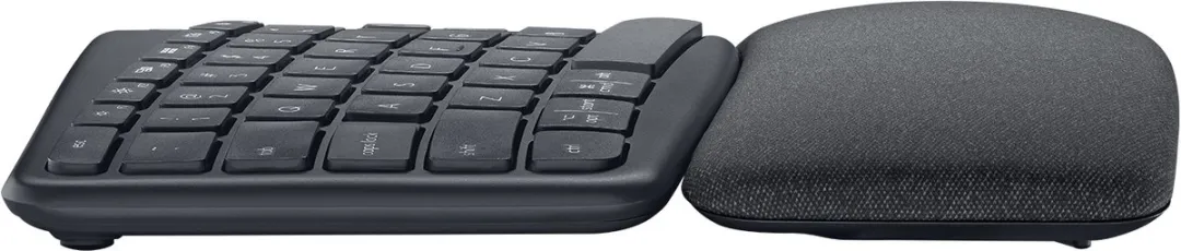 Logitech ERGO K860 Split Keyboard for Business - Toetsenbord - draadloos - Bluetooth LE - QWERTY - VS internationaal - grafiet