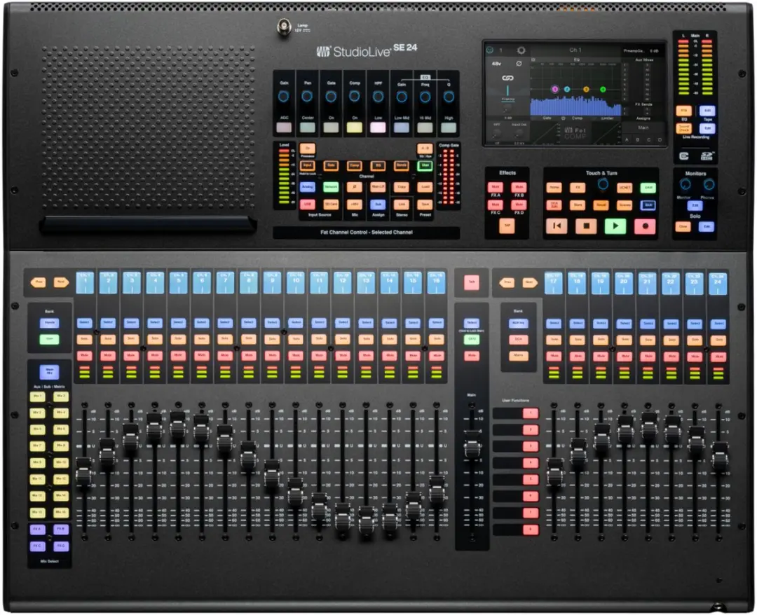 PreSonus StudioLive SE 24 REC0017008-000 Digitale Mixer - afbeelding 5 van 6