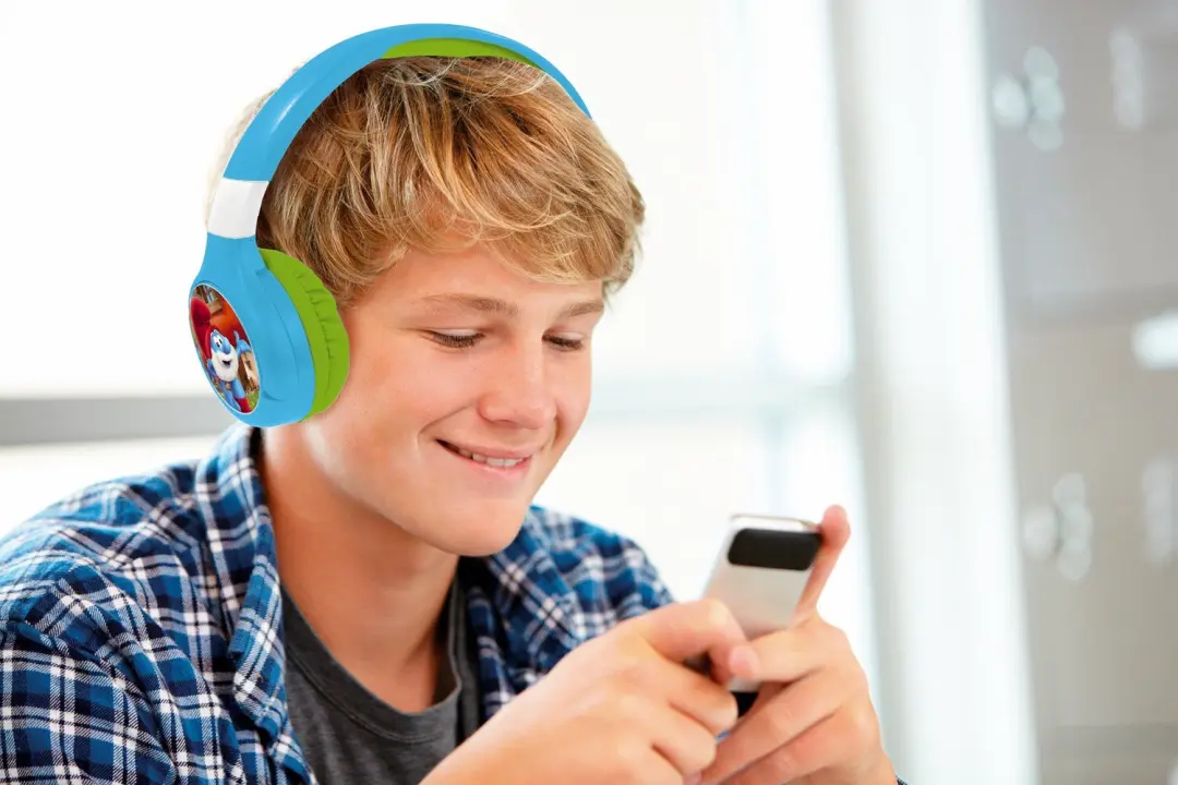 Lexibook Smurfs HPBT010SF Bluetooth Koptelefoon - Blauw - afbeelding 6 van 6