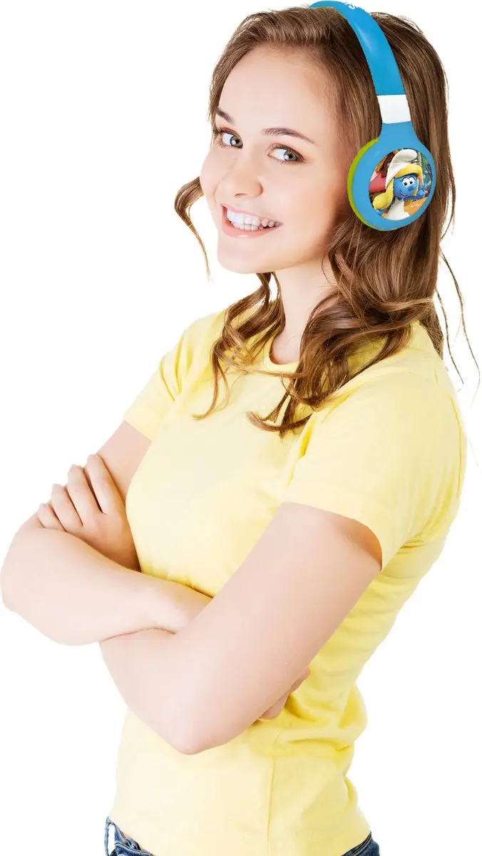 Lexibook Smurfs HPBT010SF Bluetooth Koptelefoon - Blauw - afbeelding 4 van 6