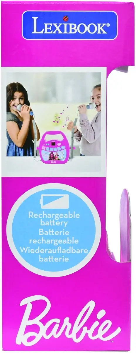 Lexibook Barbie Bluetooth Luidspreker MP320BBZ - Roze - afbeelding 6 van 6
