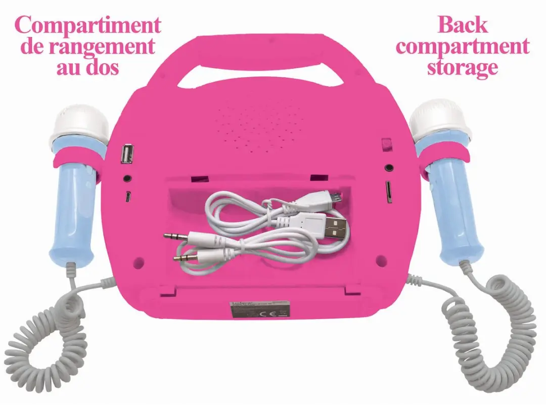 Lexibook Barbie Bluetooth Luidspreker MP320BBZ - Roze - afbeelding 3 van 6