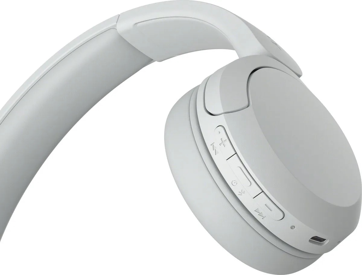 Sony WH-CH520 Draadloze On-Ear Koptelefoon - Wit