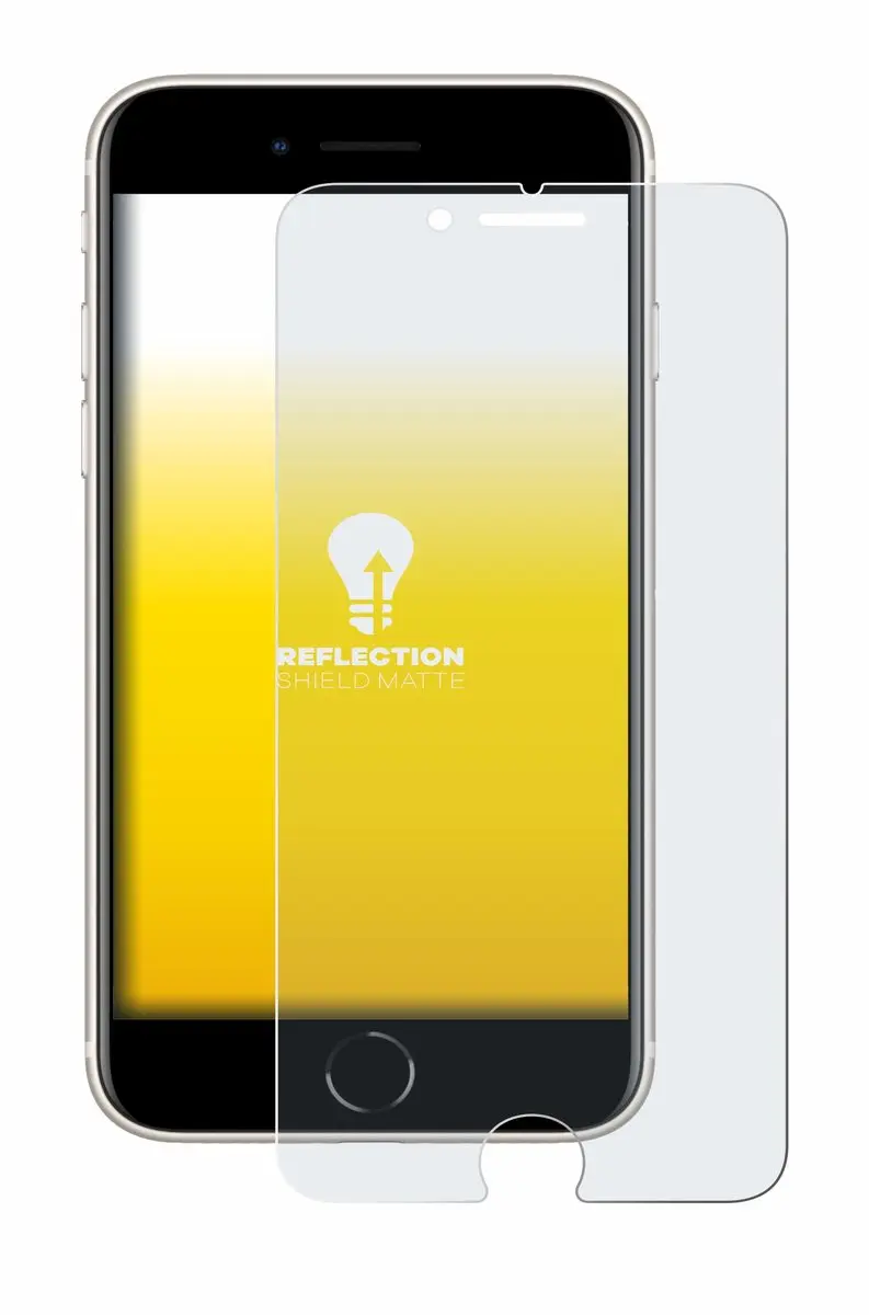 upscreen Reflection Shield Mat Screenprotector iPhone SE 3 - afbeelding 5 van 6