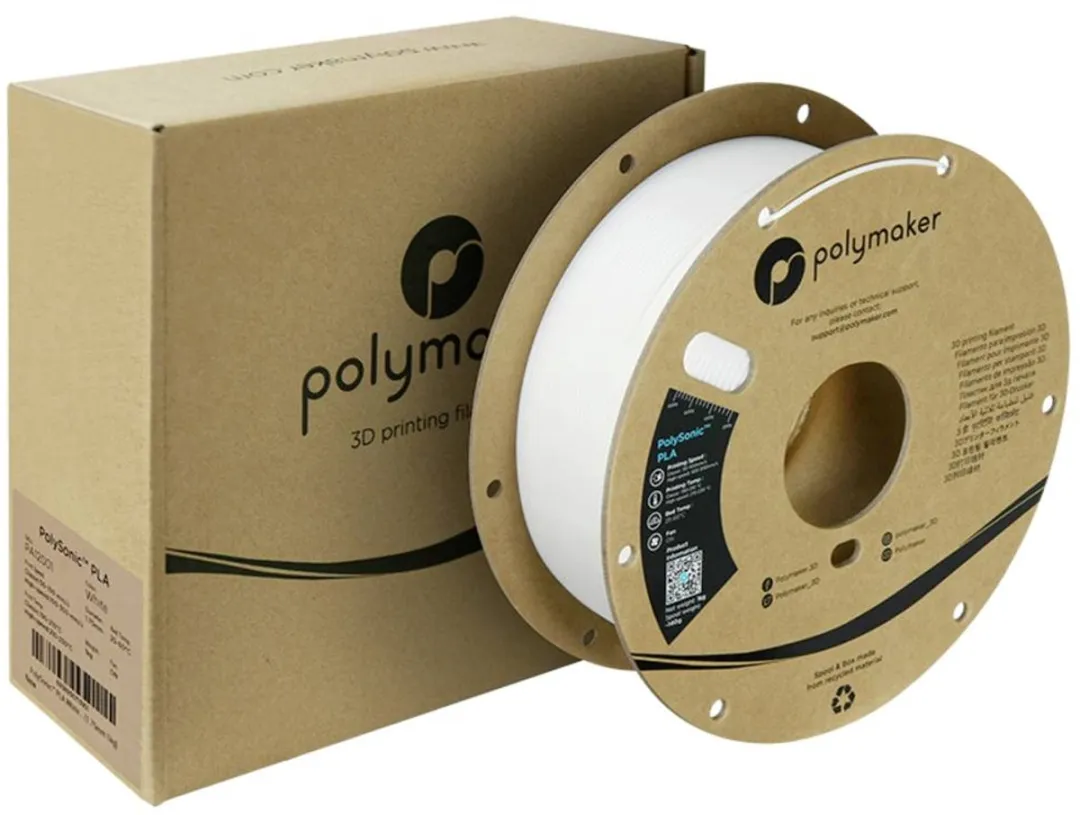 Polymaker PA12001 Filament PLA 1.75mm - 1000g - Wit
