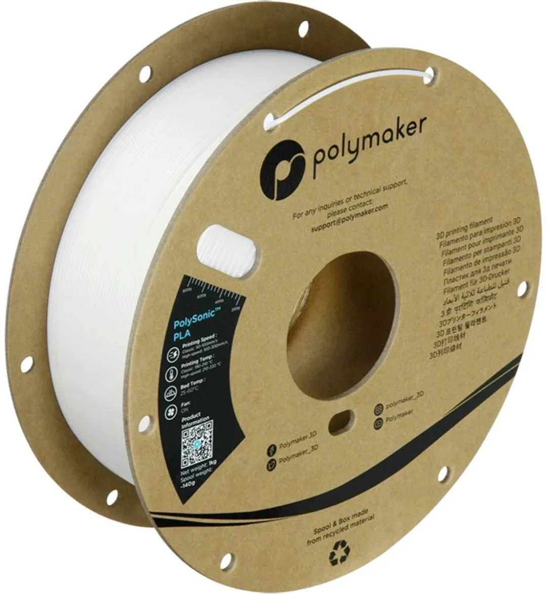 Polymaker PA12001 Filament PLA 1.75mm - 1000g - Wit