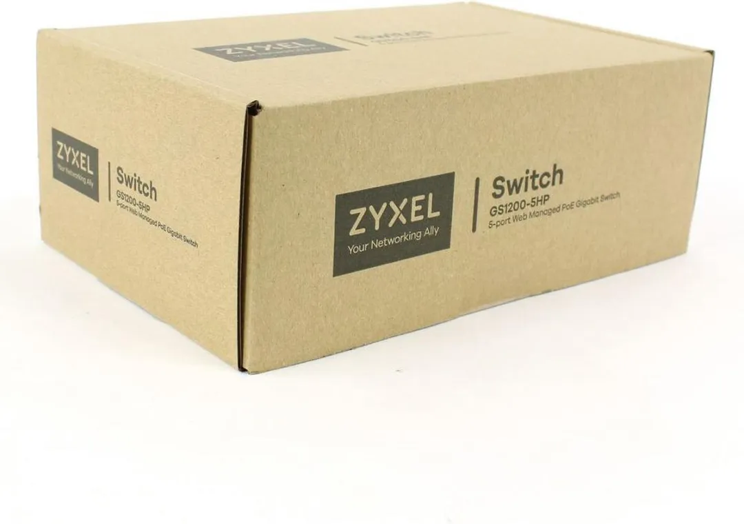 Zyxel GS1200-5HPV2-EU0101F Switch - 5x PoE 60W - Wit