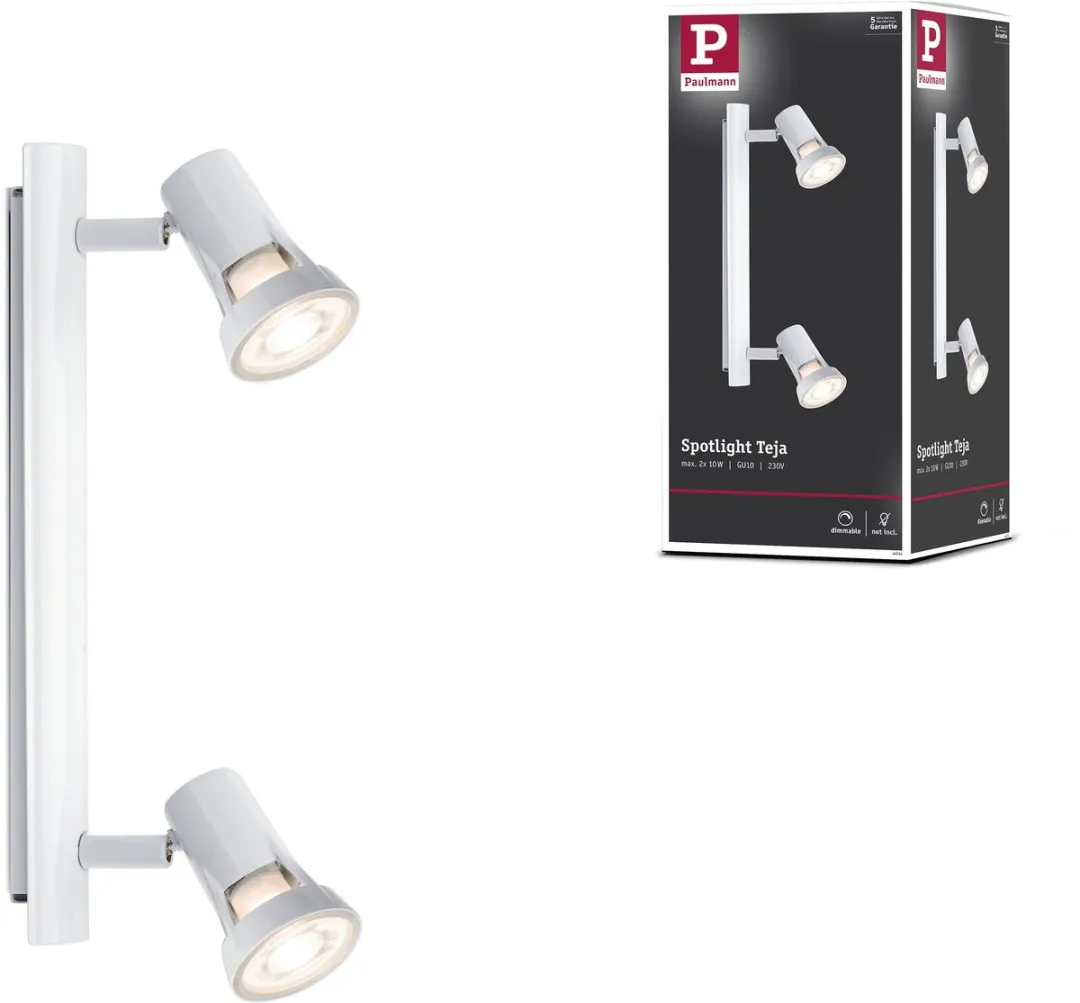 Paulmann Spotlight Teja GU10 2x10W Wit