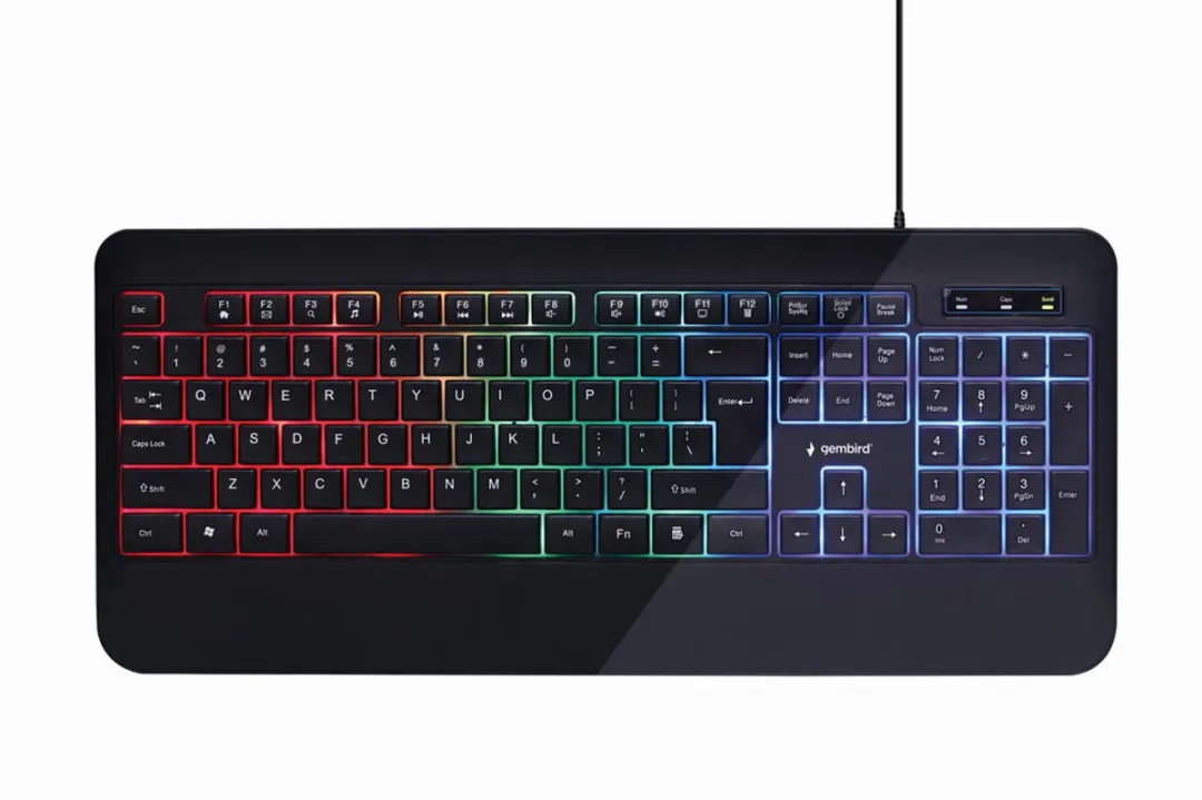Gembird KB-UML-03 Gaming Toetsenbord - Zwart - afbeelding 6 van 6