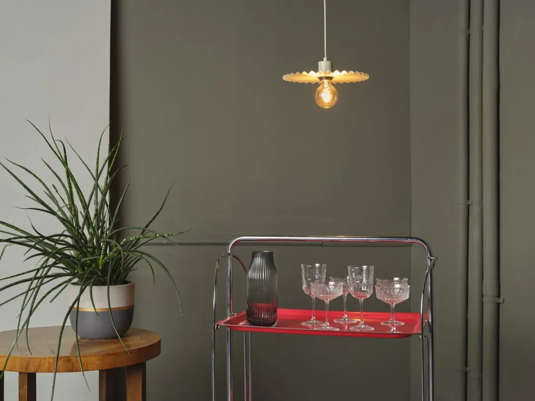 Osram Decor Plissee Hanglamp E27 - Beige