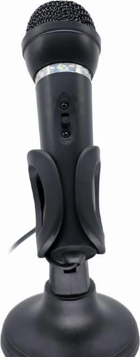 Gembird MIC-D-04 Condensatormicrofoon - Zwart