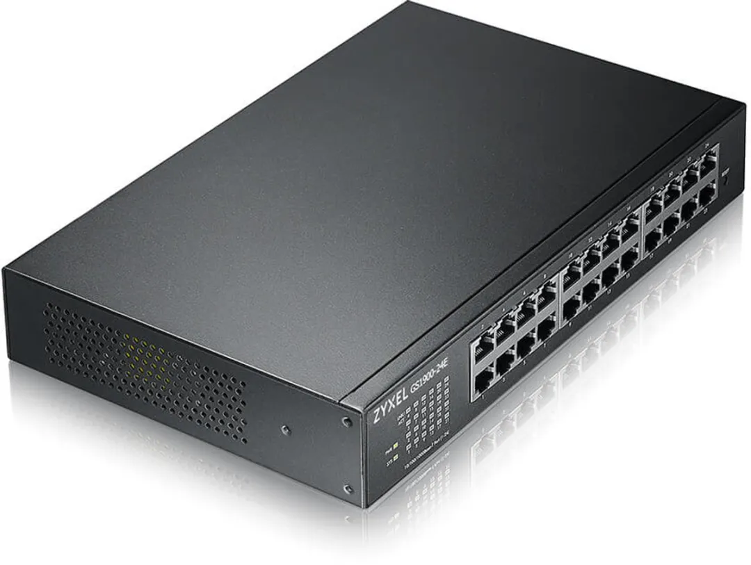Zyxel GS1900-24E Switch - 48 Gbps - Zwart