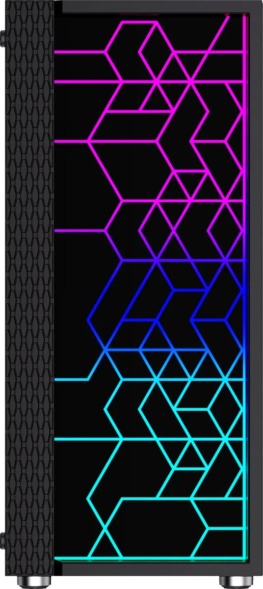 Gembird Fornax 2500 Midi Tower - Zwart