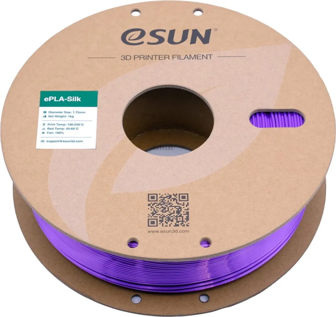 ESUN PLA-Silk Paars 1.75mm 3D Printerfilament 1kg
