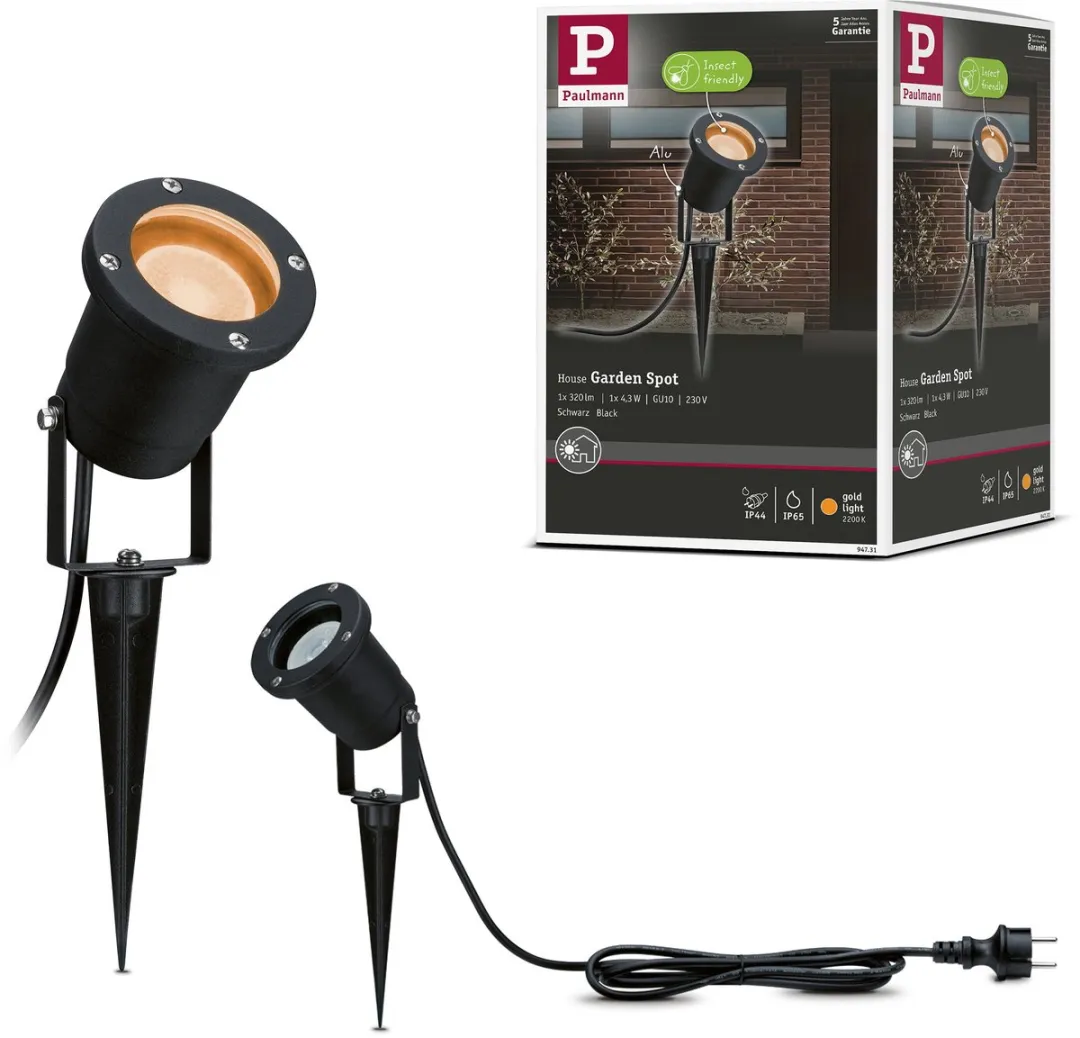 Paulmann LED Tuinspot Insectvriendelijk IP65 2200K 4,3W