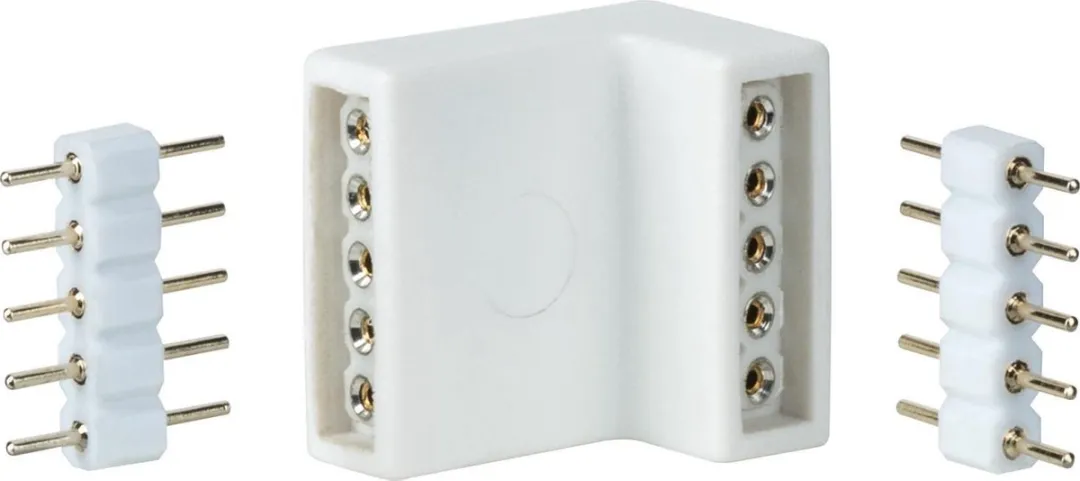 Paulmann MaxLED Edge-connector 4 Stuks - Wit
