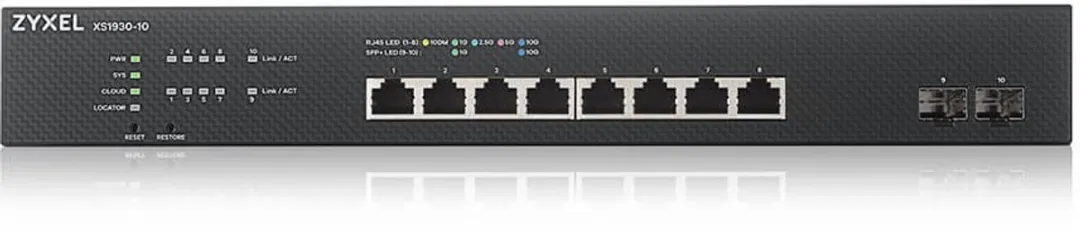Zyxel XS1930-10-ZZ0101F Switch - Zwart