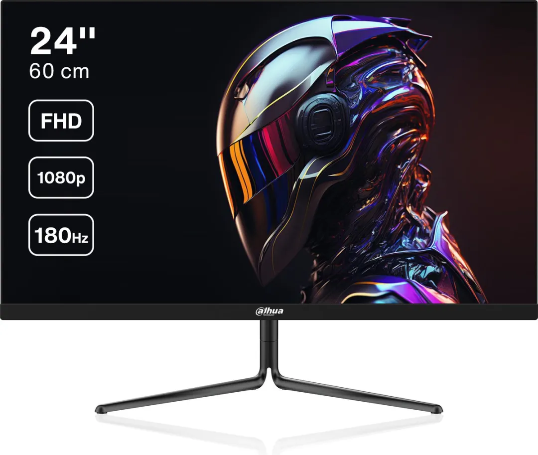 Dahua LM24-E231 - Full HD IPS Gaming Monitor - 24 inch - 180hz - 1ms - Inclusief DisplayPort kabel