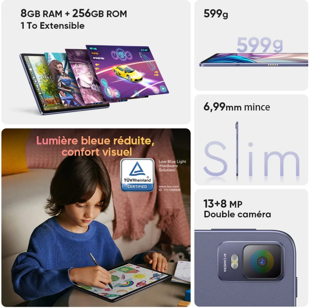 XPPen Magic Drawing Pad MDP1221-EU Tekentablet - 12,2" 2K - Android 14 - 8GB/256GB Zwart